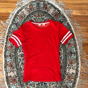 Levis for Anthropologie Super Soft Red Top